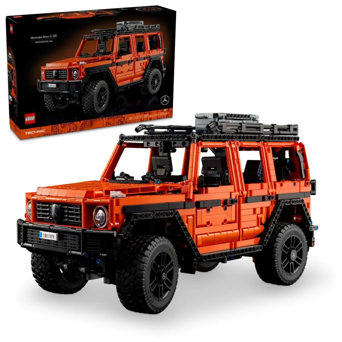 42177 Lego Technic Mercedes-Benz G 500 PROFESSIONAL Line 2891 parça +18 yaş