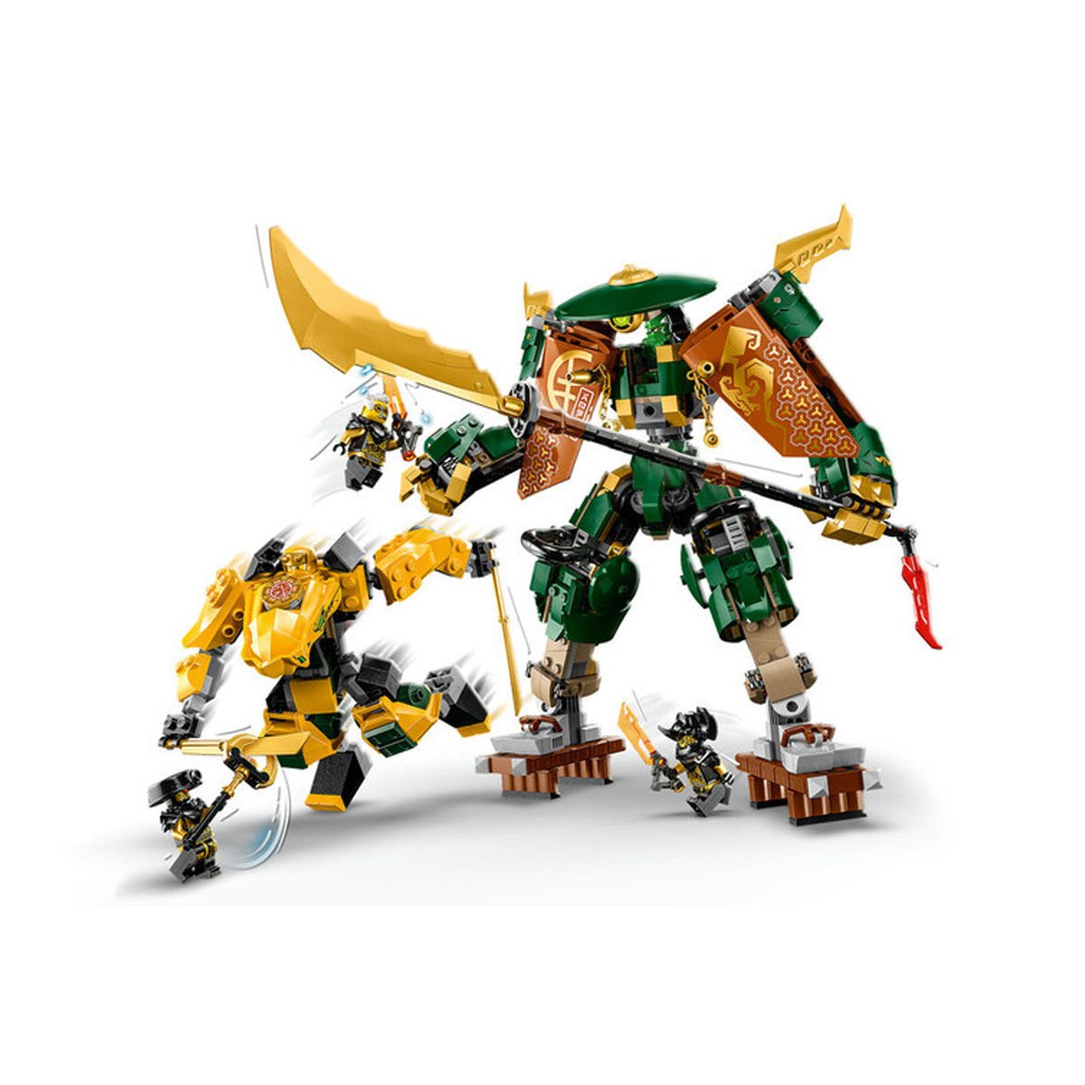 71794 Lego Ninjago - Lloyd ve Arinin Ninja Ekibi Robotları 764 parça +9 yaş