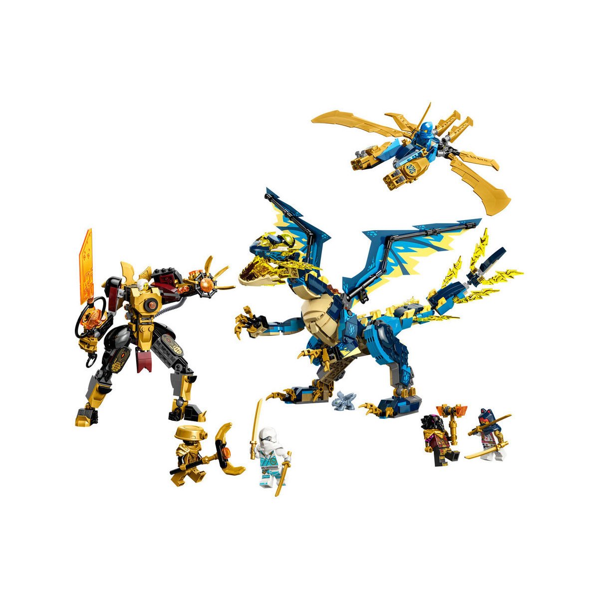 71796 Lego Ninjago-Elementa Dragonu The Empress Robotuna Karşı 1038parça +9 yaş