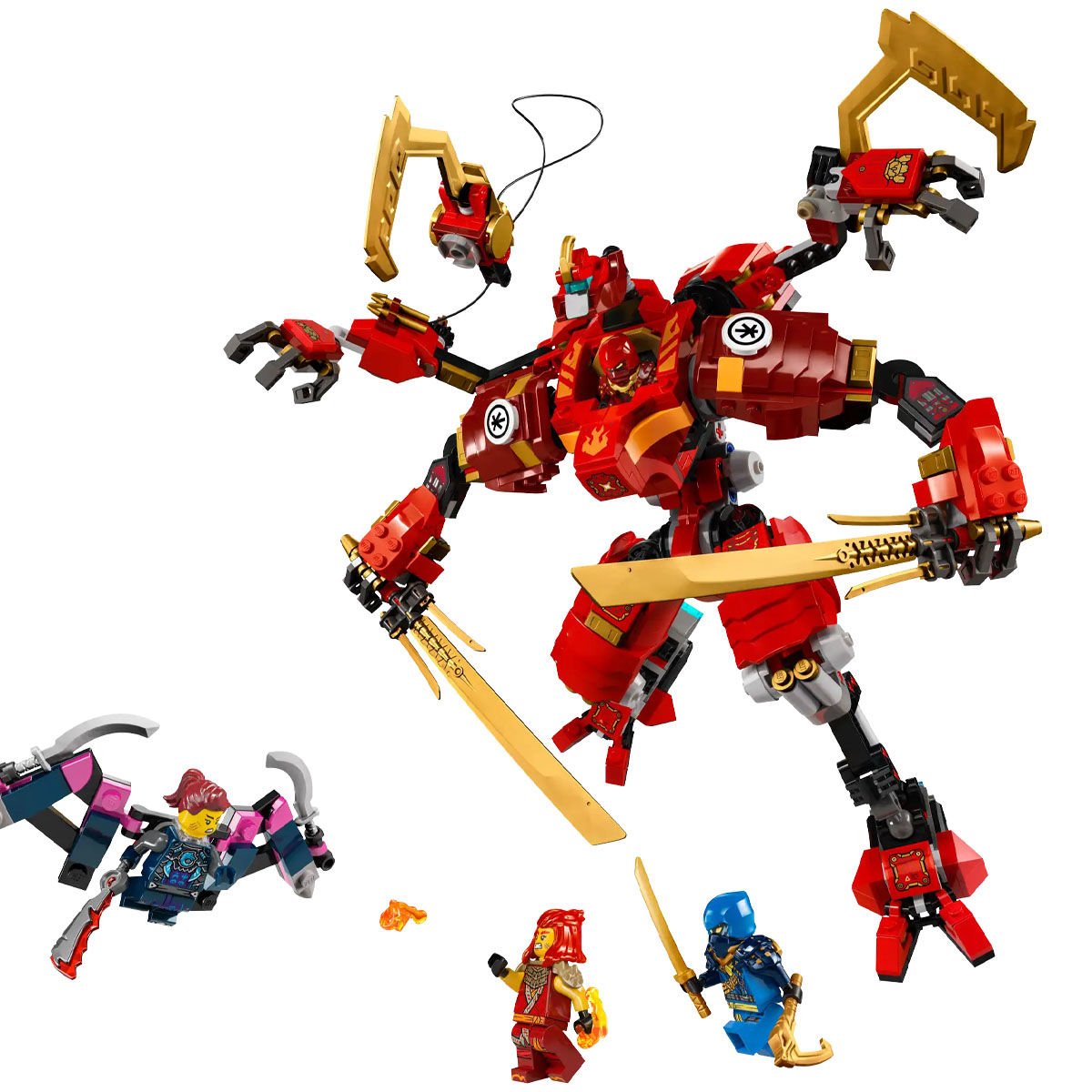 71812 Lego Ninjago Kai'nin Ninja Tırmanma Robotu 623 parça +9 yaş