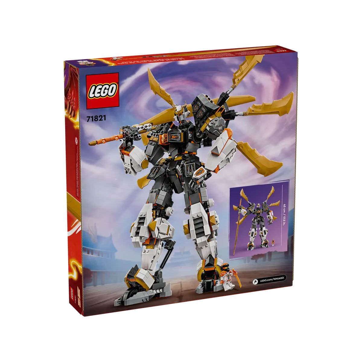 71821 Lego Ninjago Coleun Titan Ejderha Robotu 1055 parça +12 yaş