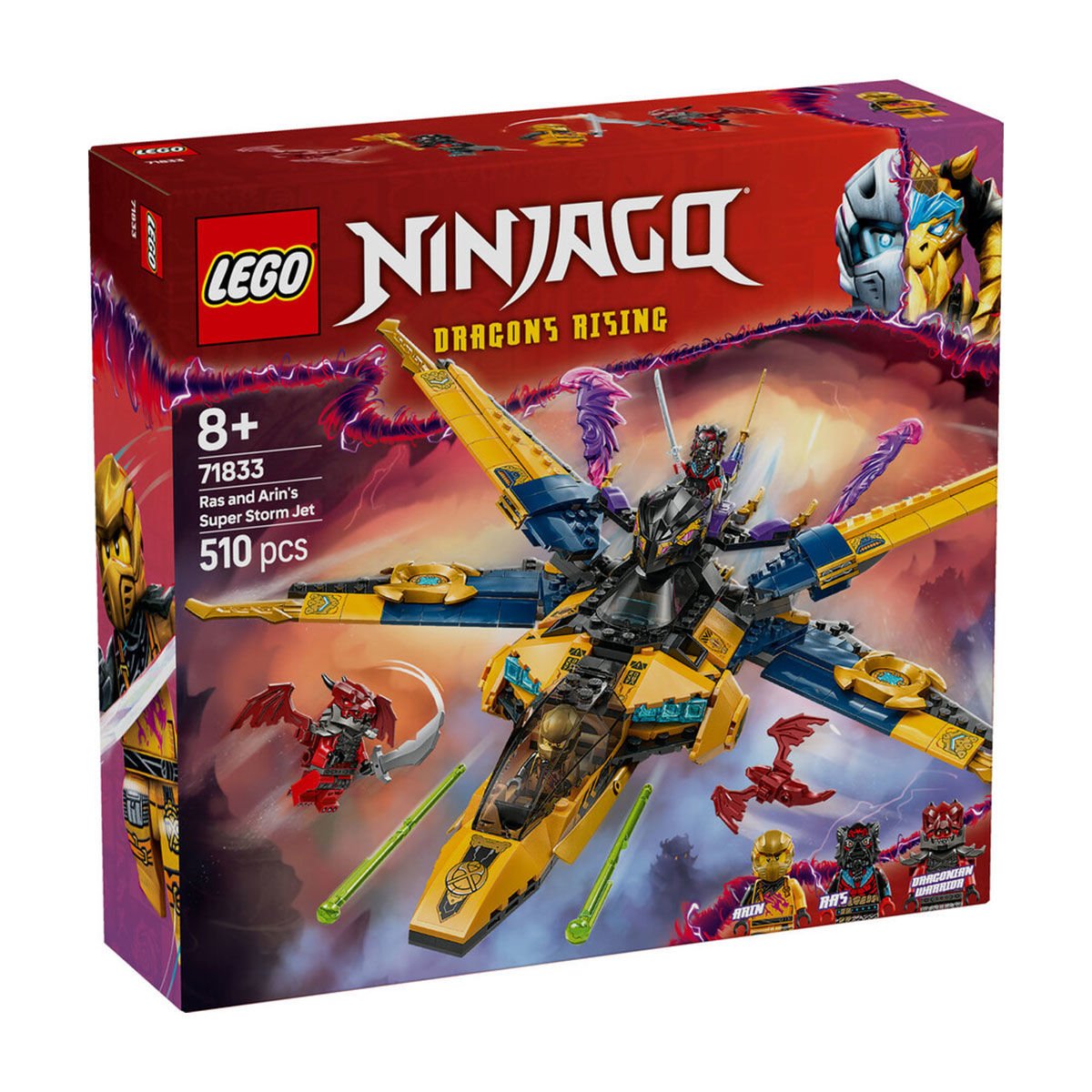 LSL71833 Ninjago Ras ve Arin Süper Fırtına