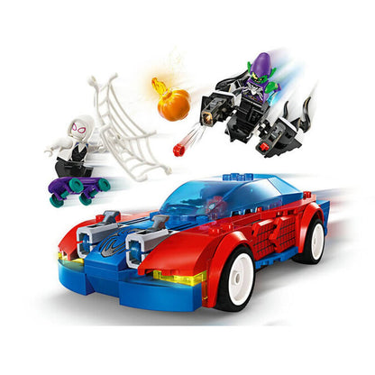 76279 LEGO® Marvel Spiderman Yarış Arabası ve Venom Green Gobli 227 parça +7 yaş