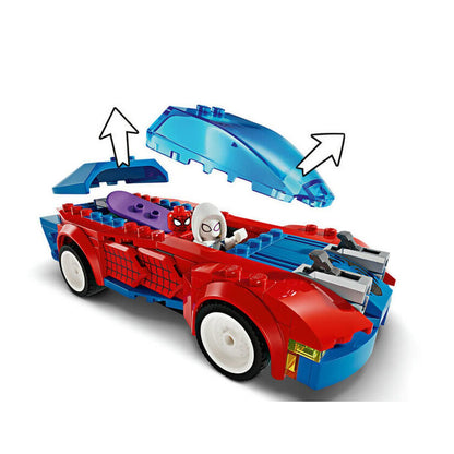 76279 LEGO® Marvel Spiderman Yarış Arabası ve Venom Green Gobli 227 parça +7 yaş
