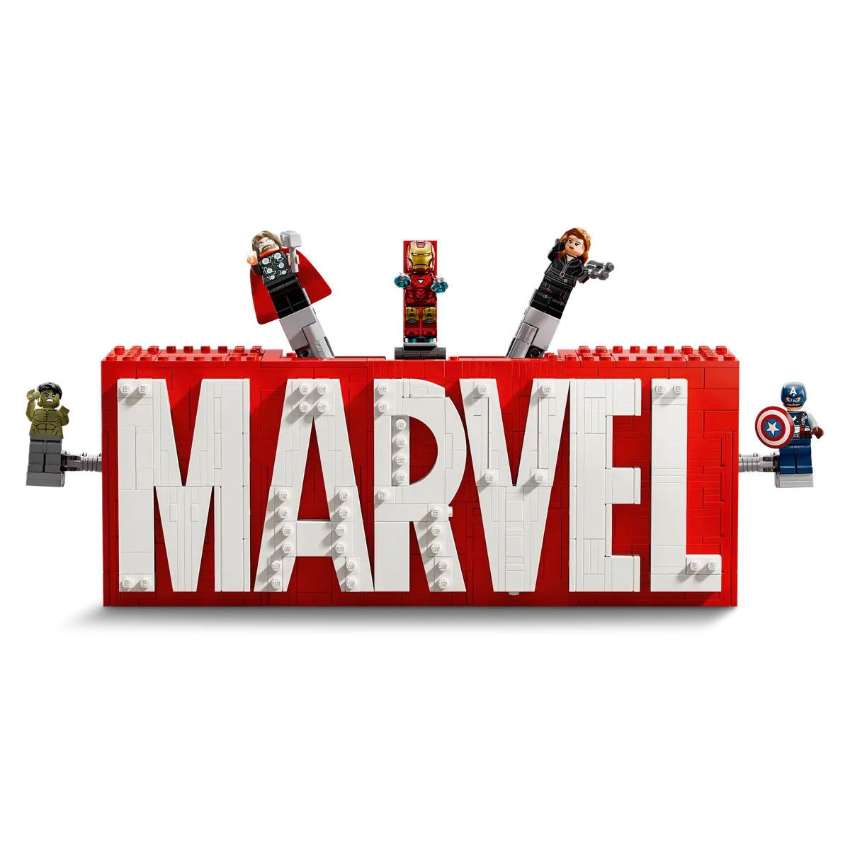 LSS76313 Lego Marvel Logosu ve Minifigürleri