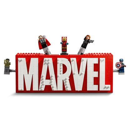 LSS76313 Lego Marvel Logosu ve Minifigürleri