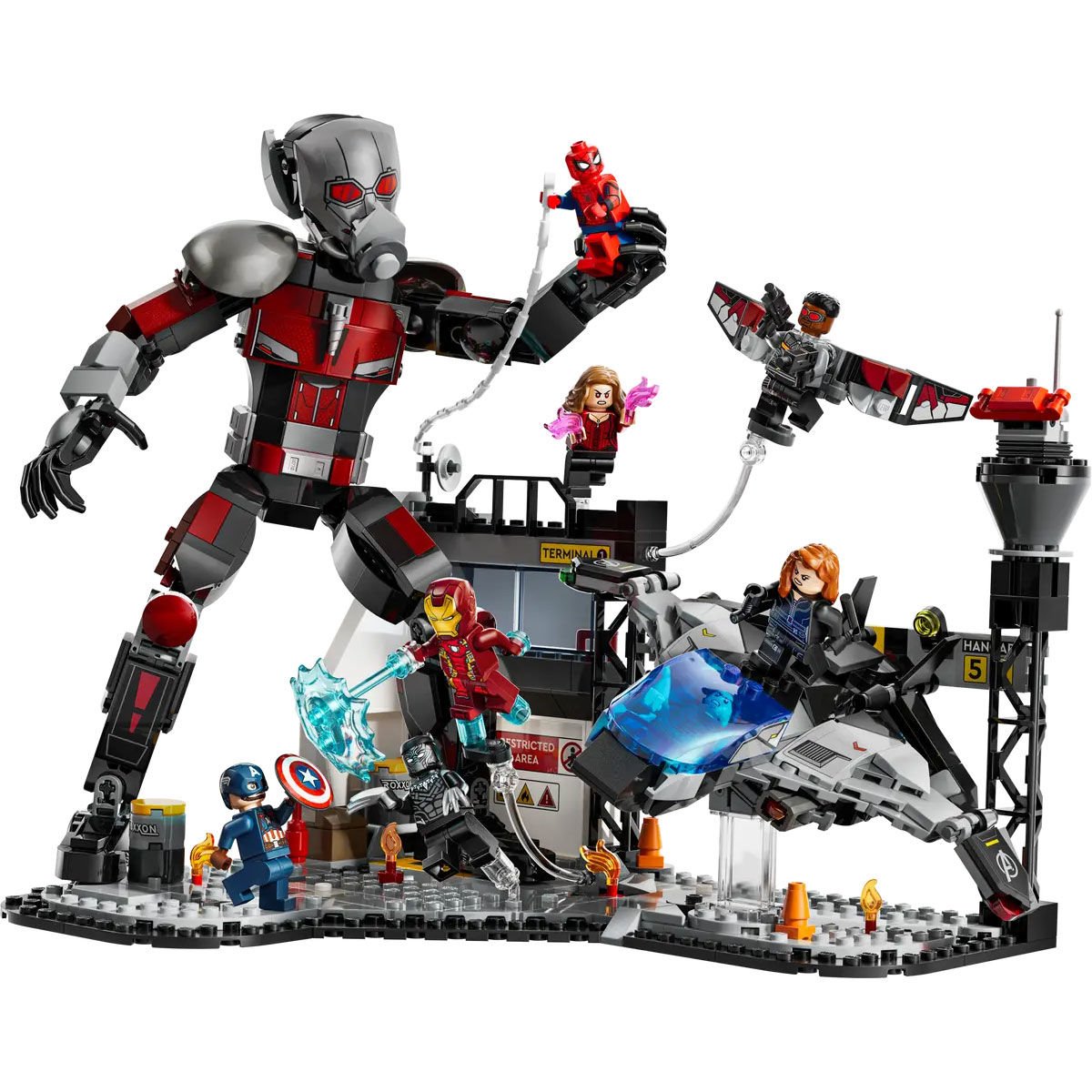 76314 Lego Marvel Kaptan Amerika Kahramanlar 736 parça +10 yaş