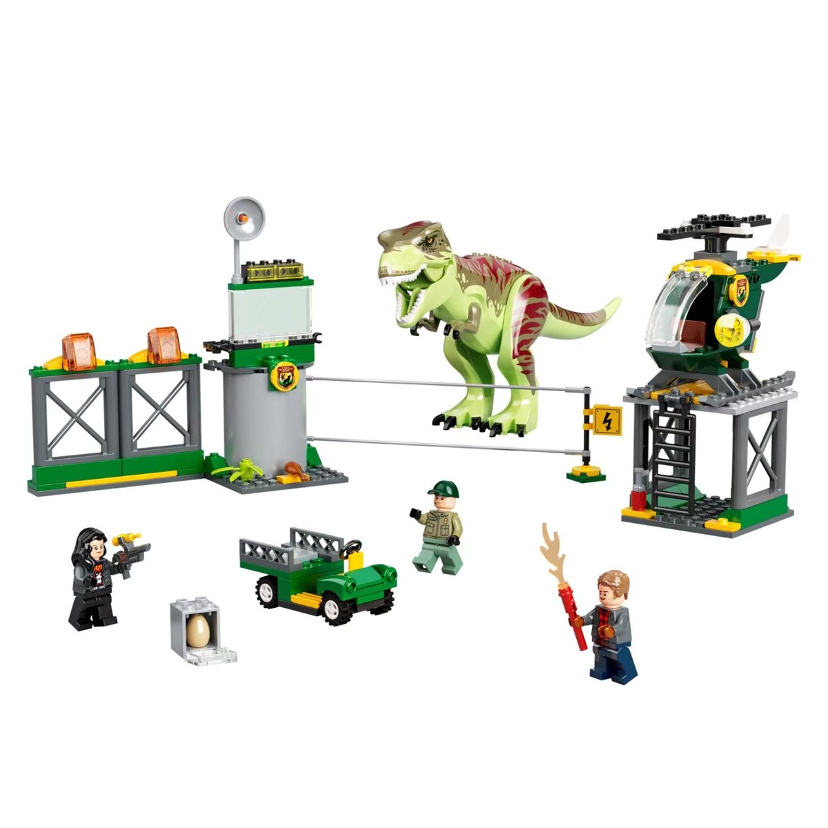 76944 Lego Jurassic World T. rex Dinozor Kaçışı 140 parça +4 yaş