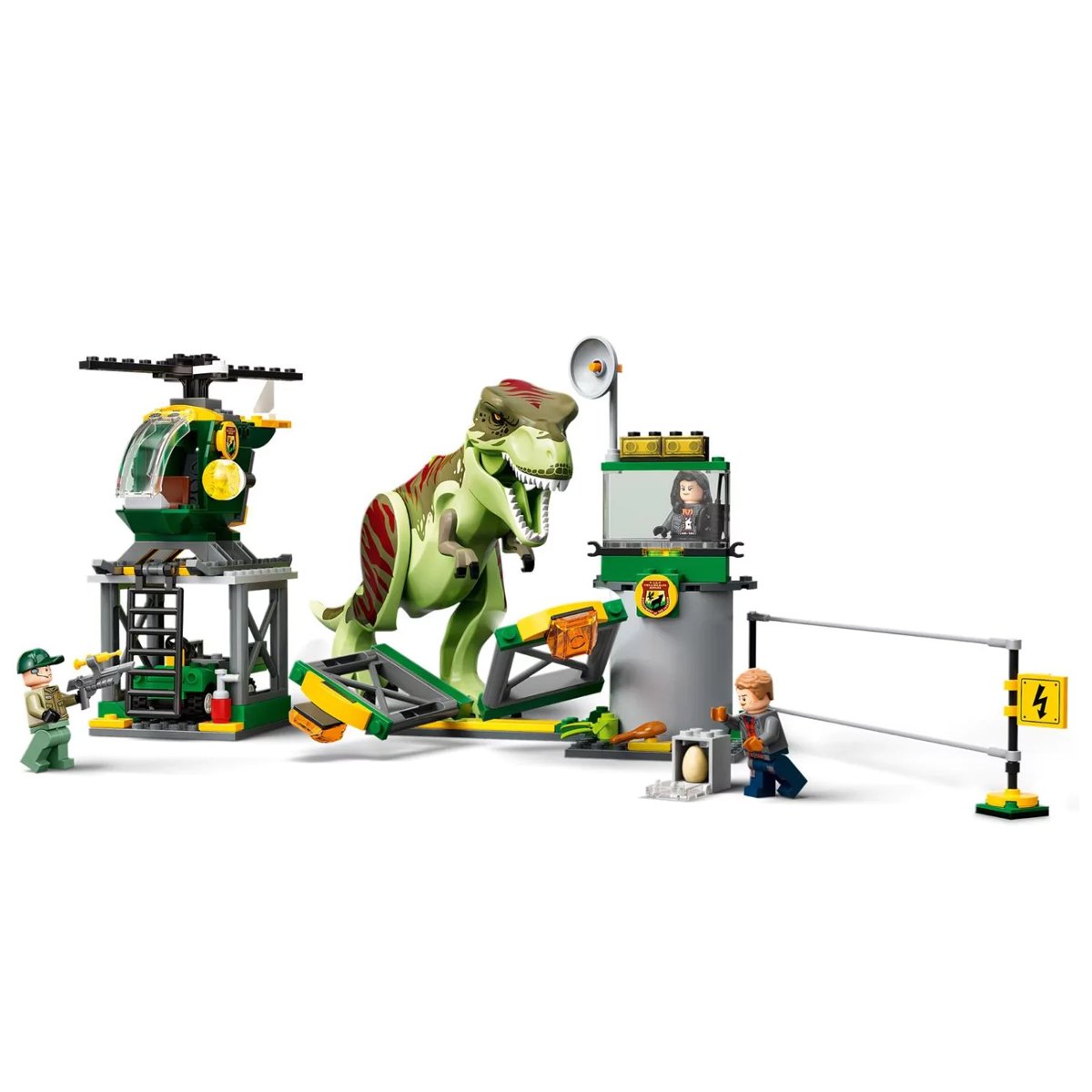 76944 Lego Jurassic World T. rex Dinozor Kaçışı 140 parça +4 yaş