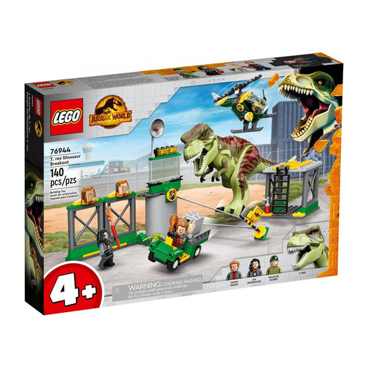76944 Lego Jurassic World T. rex Dinozor Kaçışı 140 parça +4 yaş