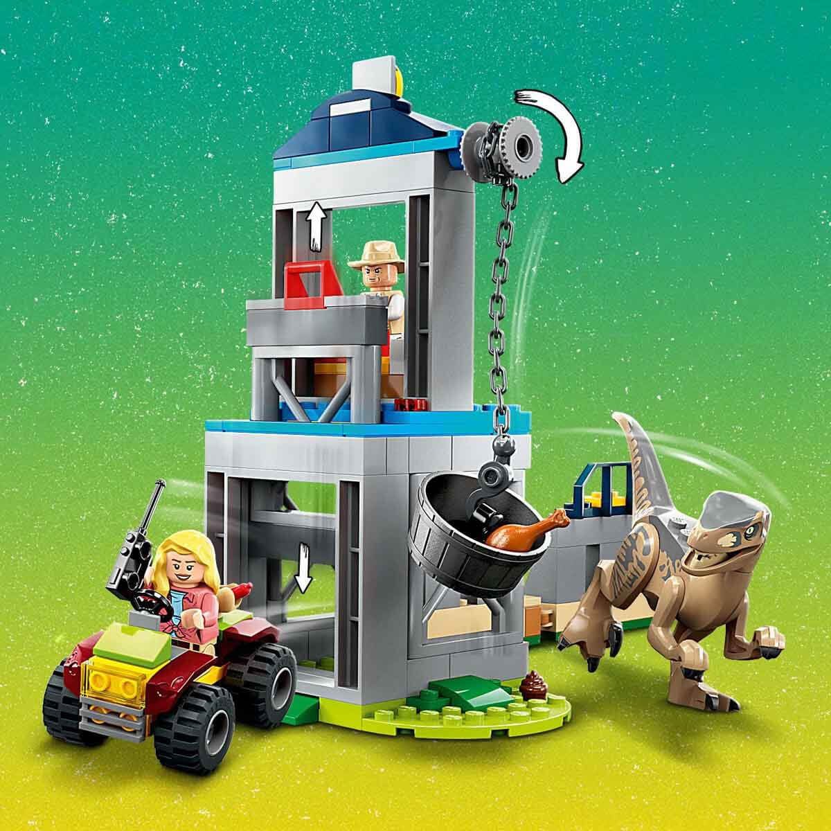 76957 Lego Jurassic World Velociraptor Kaçışı 137 parça +4 yaş