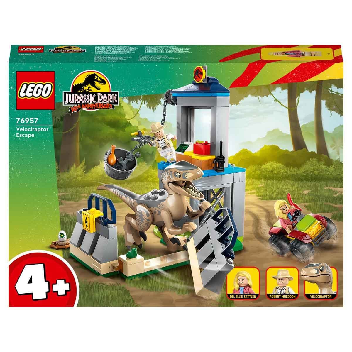 76957 Lego Jurassic World Velociraptor Kaçışı 137 parça +4 yaş