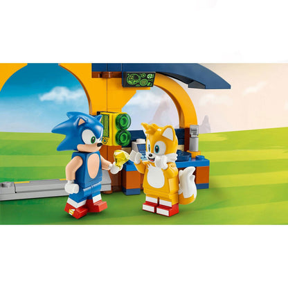 76991 LEGO® Sonic the Hedgehog™Tails'in Atölye ve Tornado Uçağı 376 parça +6 yaş