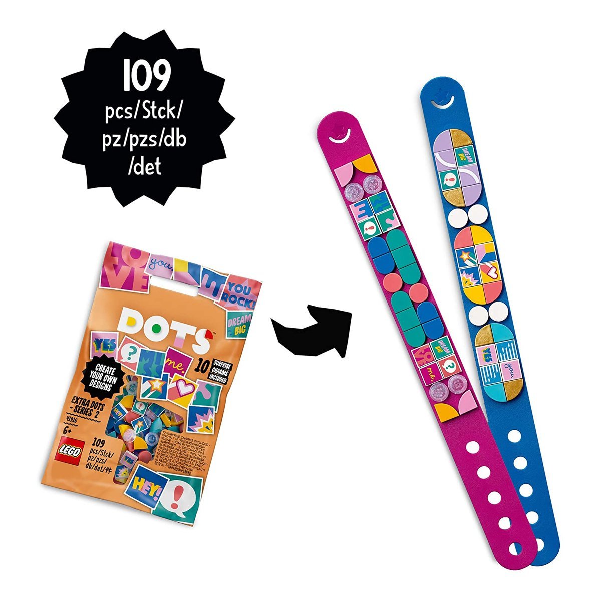 41916 LEGO® DOTS Extra Dots -2. Seri /109 parça / +6 yaş