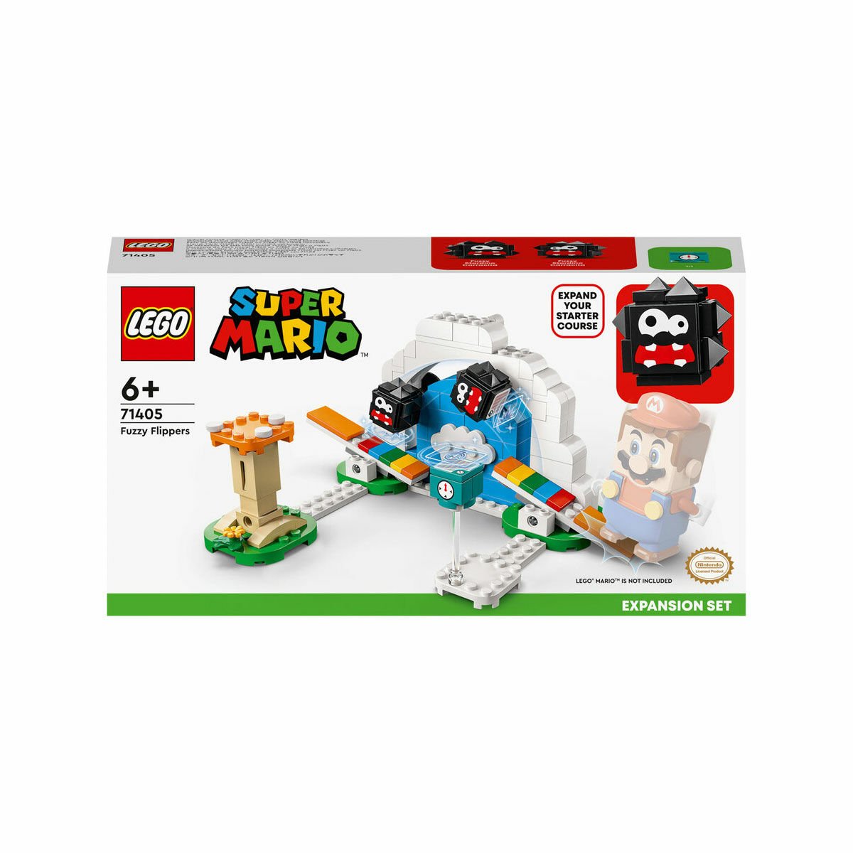 71405 Lego Super Mario Fuzzy Fırlatıcılar Ek Macera Seti 154 parça +6 yaş
