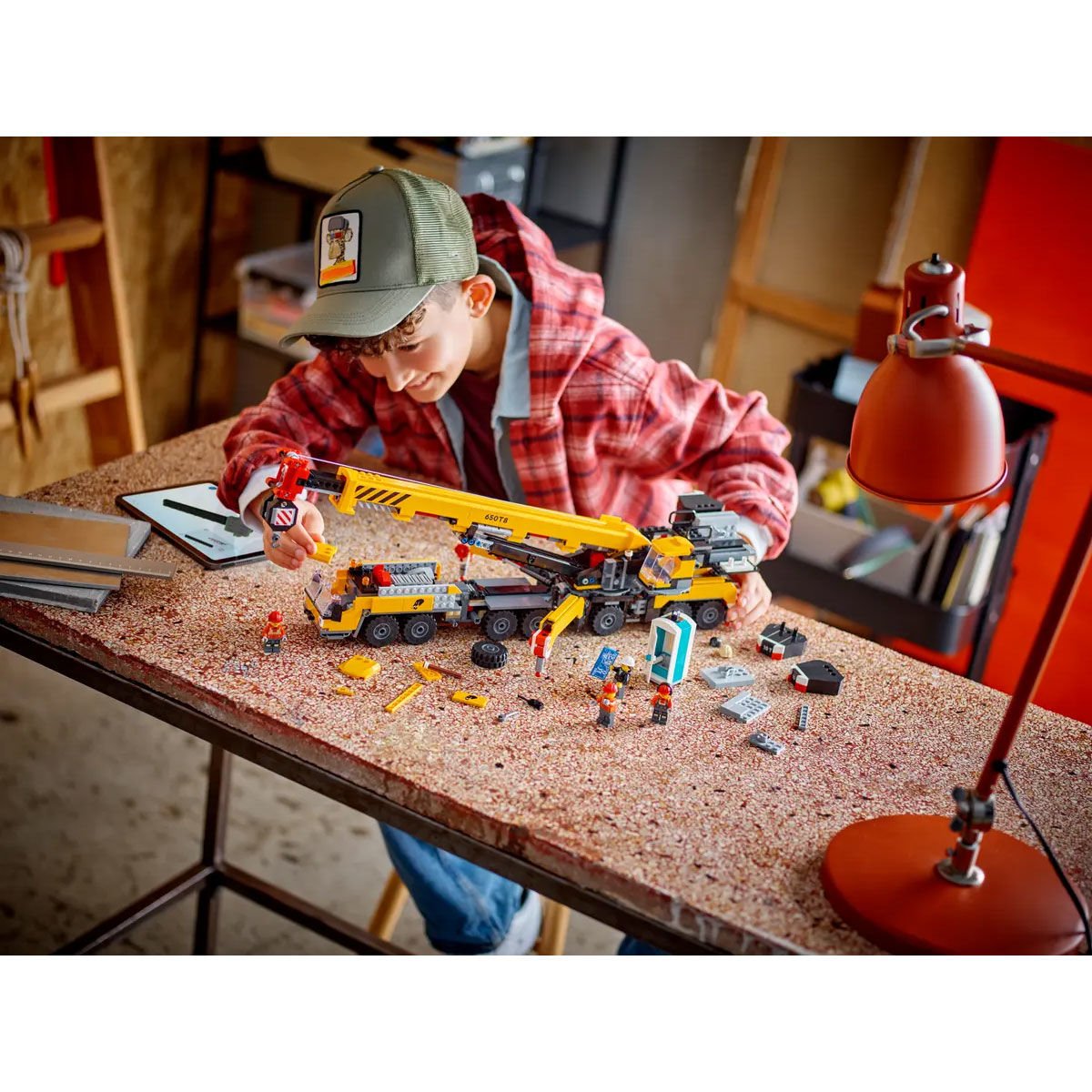 60409 Lego City Sarı Mobil İnşaat Vinci 1116 parça +9 yaş