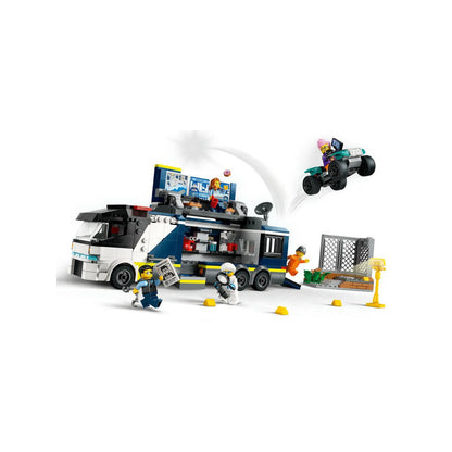 60418 LEGO® City Polis Mobil Suç Laboratuvarı Kamyonu 674 parça +7 yaş