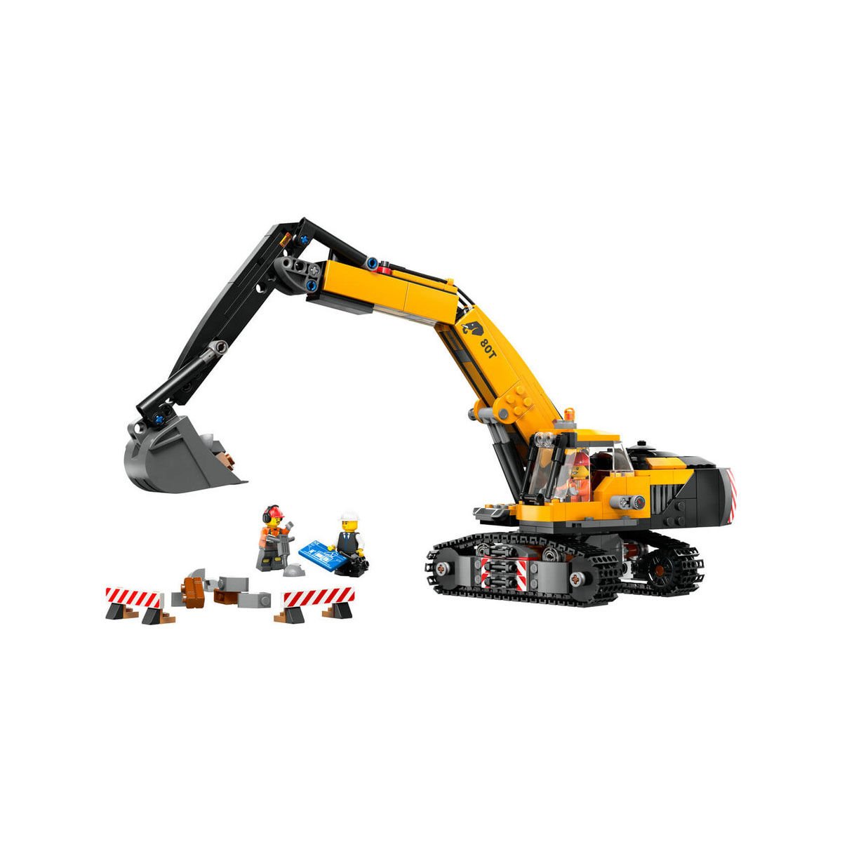 60420 Lego City Sarı İnşaat Ekskavatörü 633 parça +8 yaş