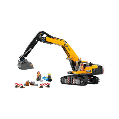 60420 Lego City Sarı İnşaat Ekskavatörü 633 parça +8 yaş