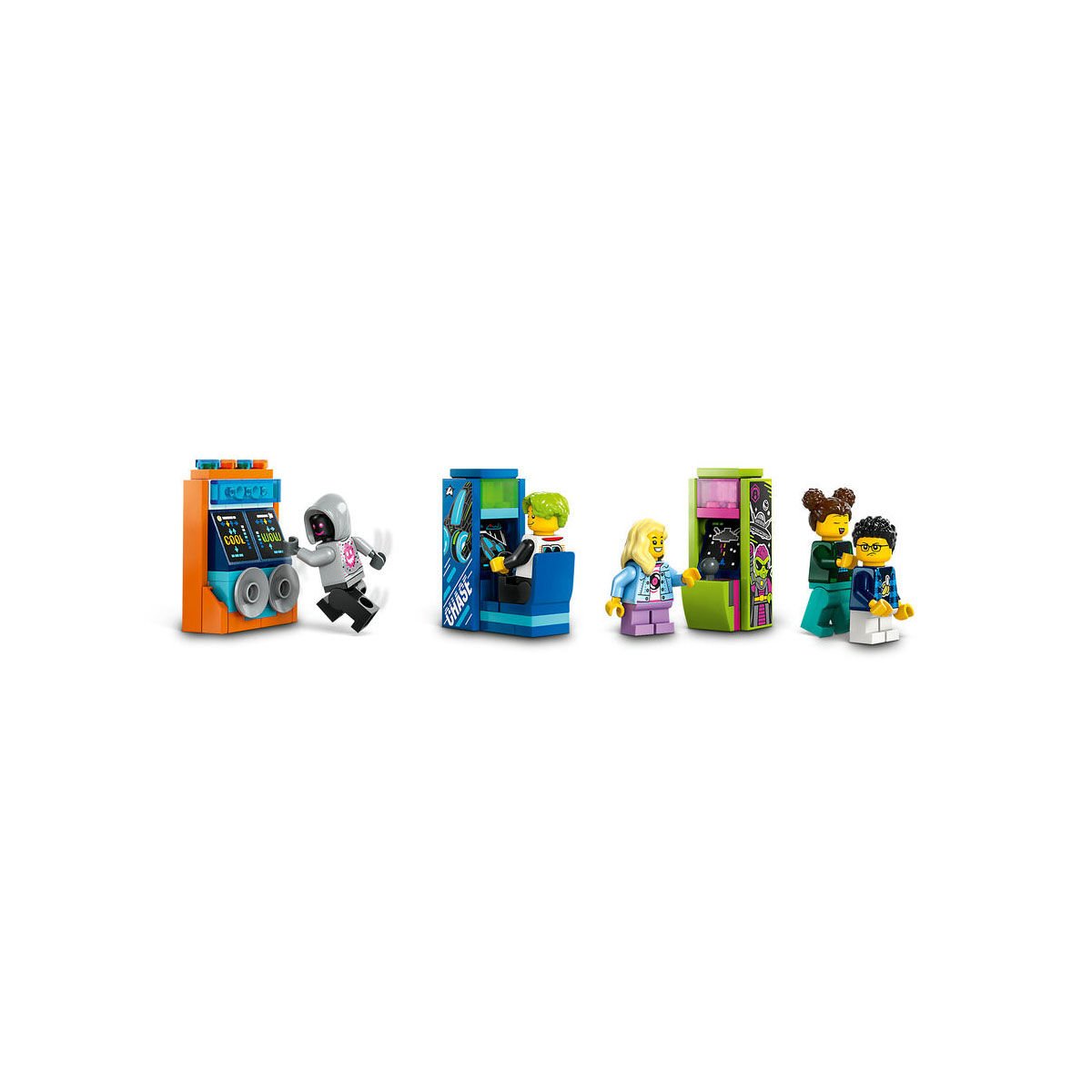 60421 Lego City Robot Dünyası Hız Treni Parkı 986 parça +8 yaş