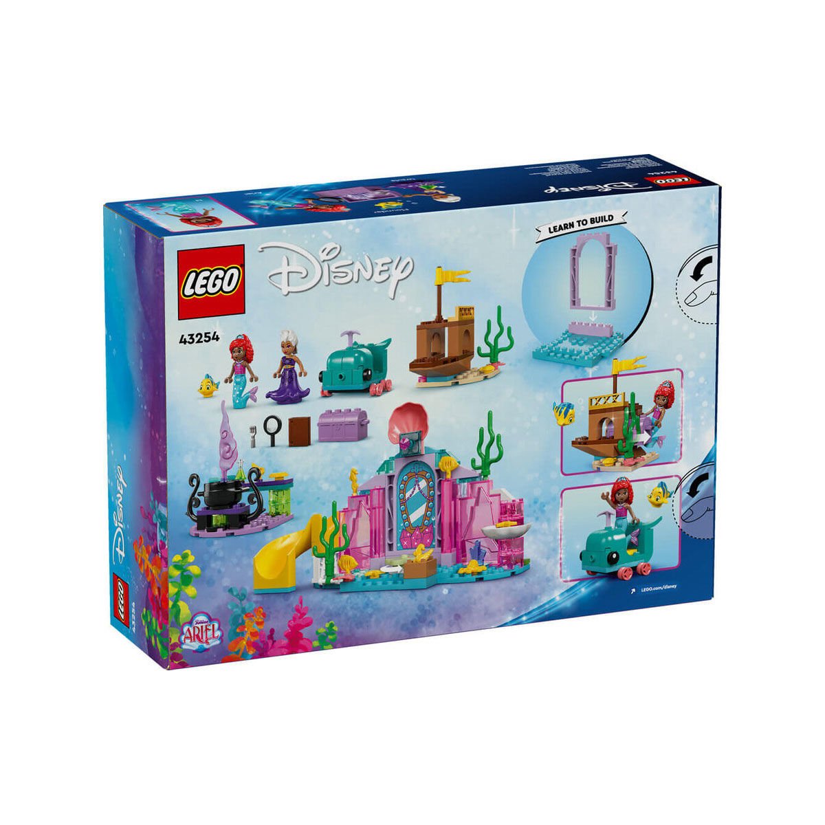 43254 Lego Disney Prensesi Arielin Kristal Mağarası 141 parça +4 yaş