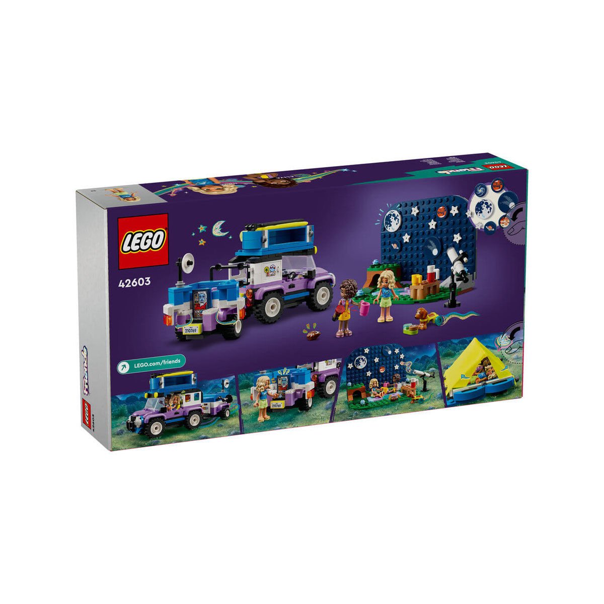 42603 Lego Friends Yıldız Gözlemleme Kamp Aracı 364 parça +7 yaş