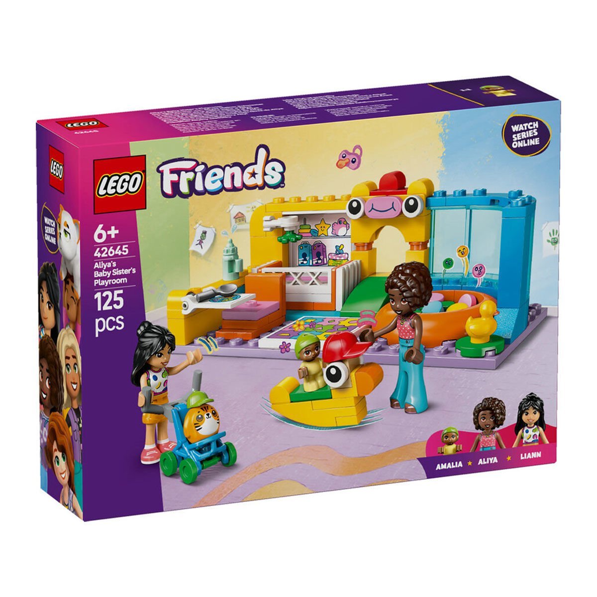 42645 Lego Friends Aliyanın Kız Kardeşinin Oyun Odası 125 parça +6 yaş