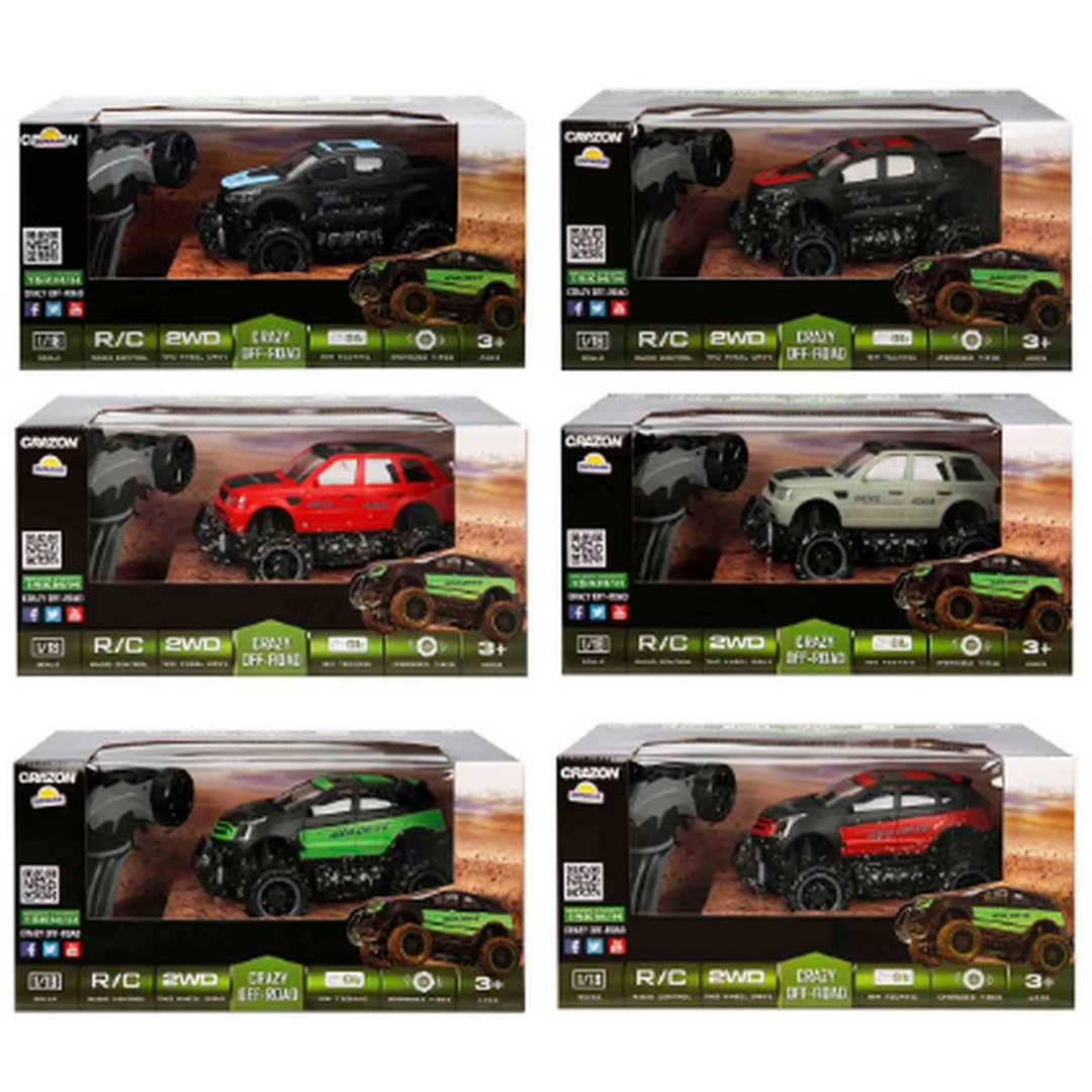 1:18 4x4 Crazy Off-Road Uzaktan Kumandalı Araba