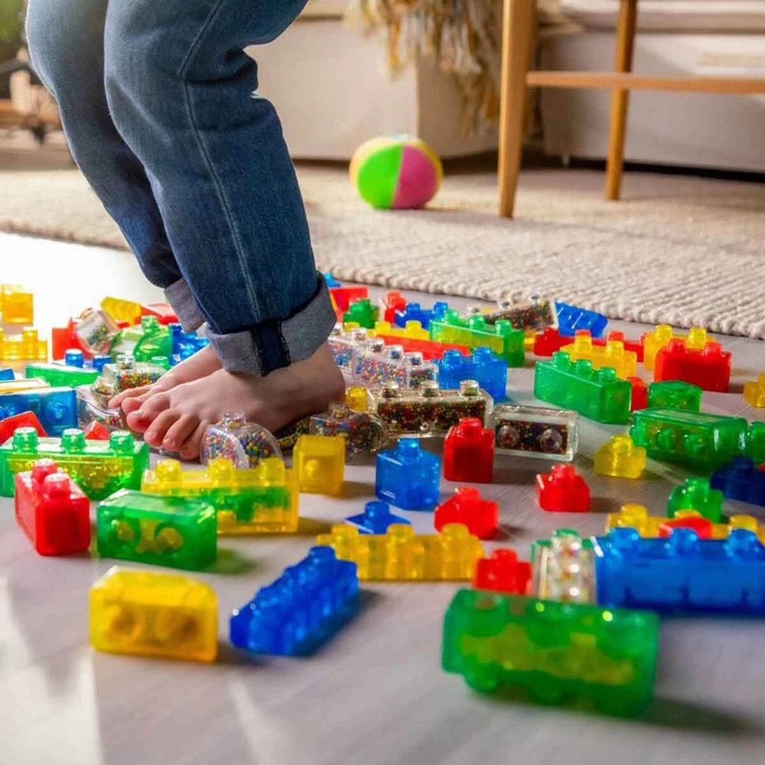 2in1 Jelly Blox Saklama Kutulu Blok Seti 30 Parça