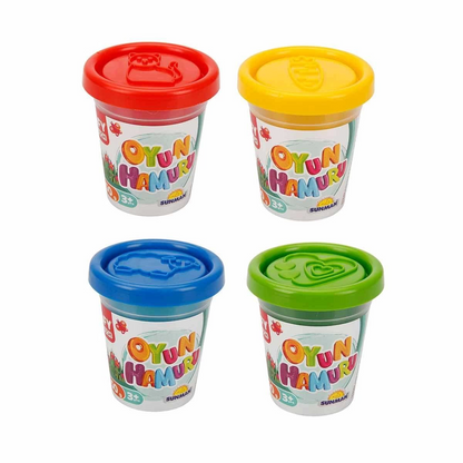 4'lü Oyun Hamuru 200 gr