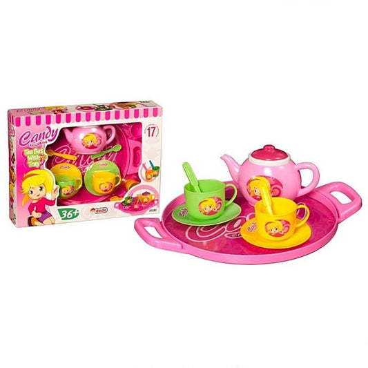Dede Candy Tepsili Çay Set