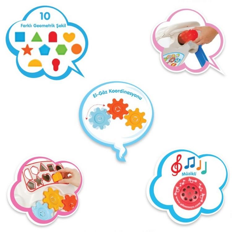 Happy İlk Adım Arabası Mavi