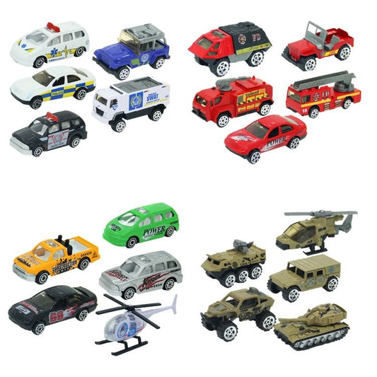 1:64 5'li Metal Araç Setleri