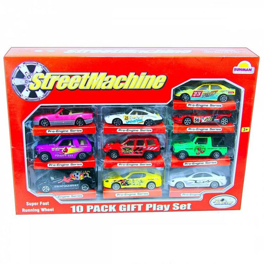 Street Machine 10'lu Metal Oto Seti