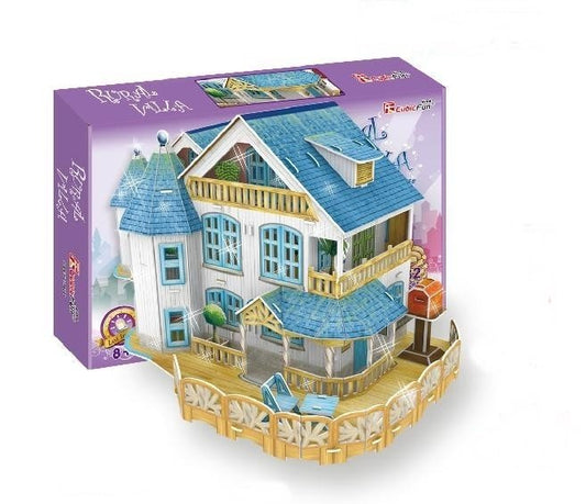 Rural Villa Işıklı Ev 3D Puzzle