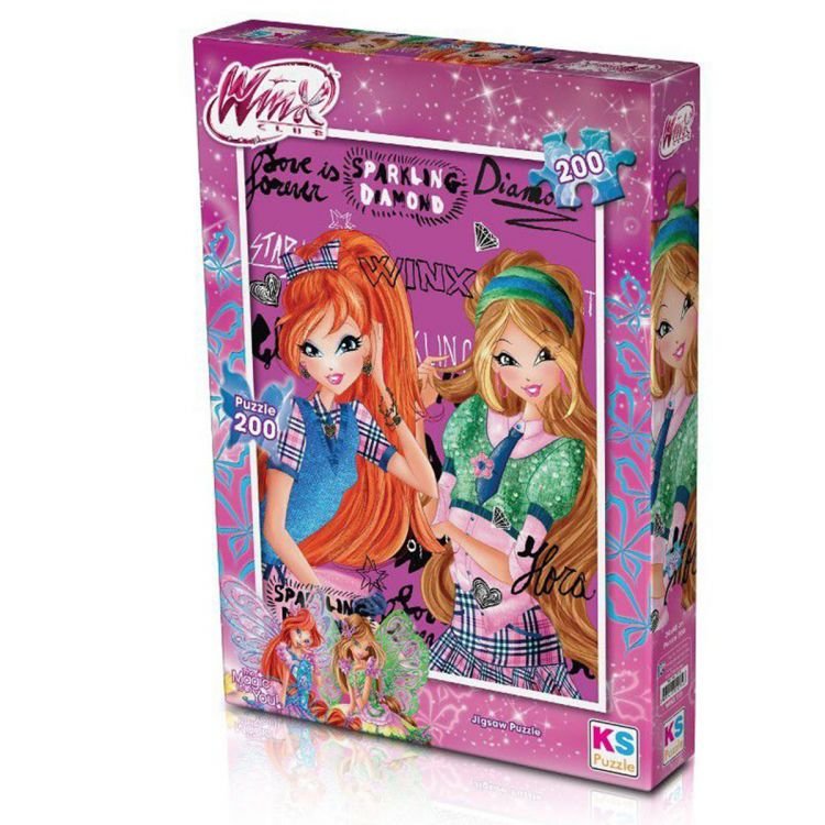200 Parça Winx Club Puzzle