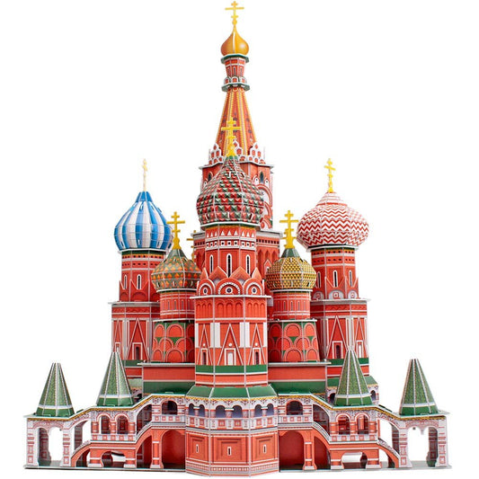 Cubic Fun 214 Parça 3D Puzzle ST. Basil's Cathedral