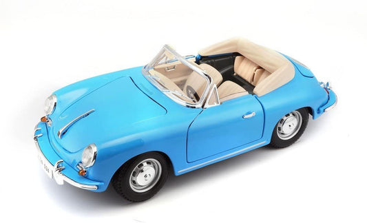 Bburago 1:18 Porsche 356B Cabriolet 1961 Model Araba