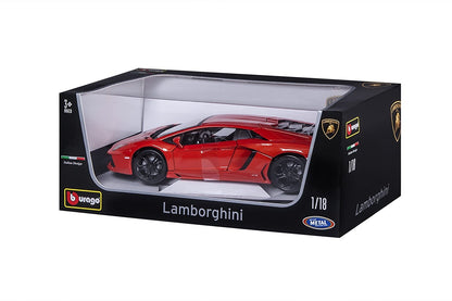 Bburago 1:18 Lamborghini Aventador LP700-4 Turuncu Model Araba