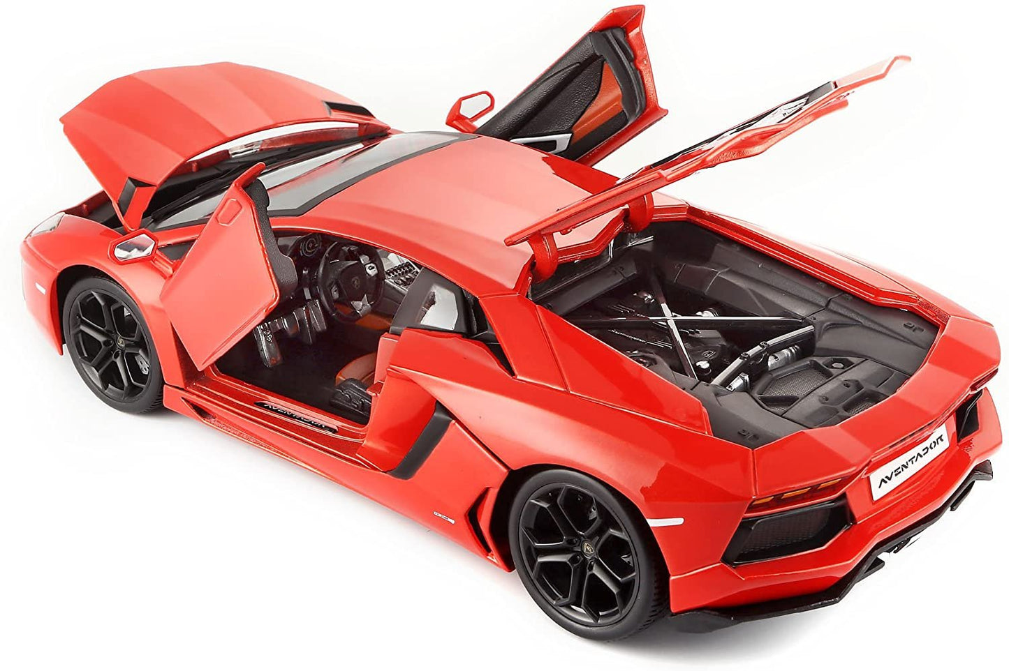 Bburago 1:18 Lamborghini Aventador LP700-4 Turuncu Model Araba