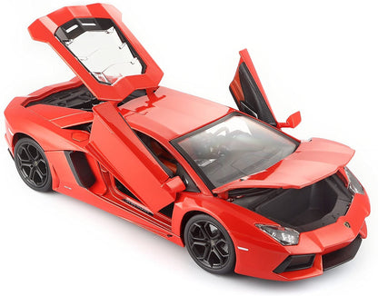Bburago 1:18 Lamborghini Aventador LP700-4 Turuncu Model Araba