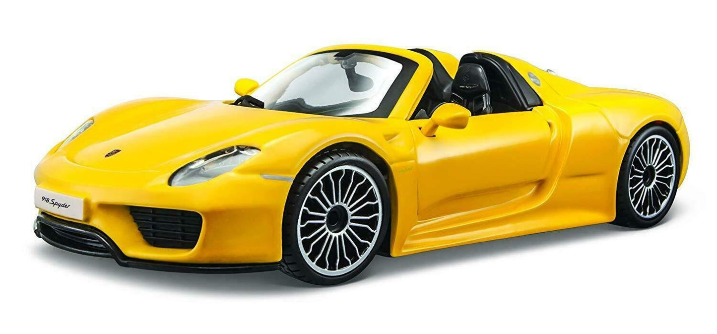 Bburago 1:24 Porsche 918 Spyder Model Araba