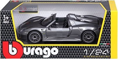 Bburago 1:24 Porsche 918 Spyder Model Araba