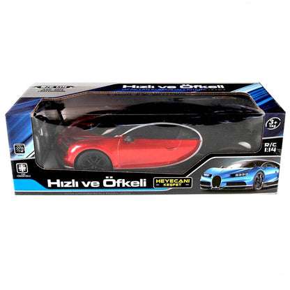 1:14 Hızlı ve Öfkeli Kumandalı Şarjlı Araba