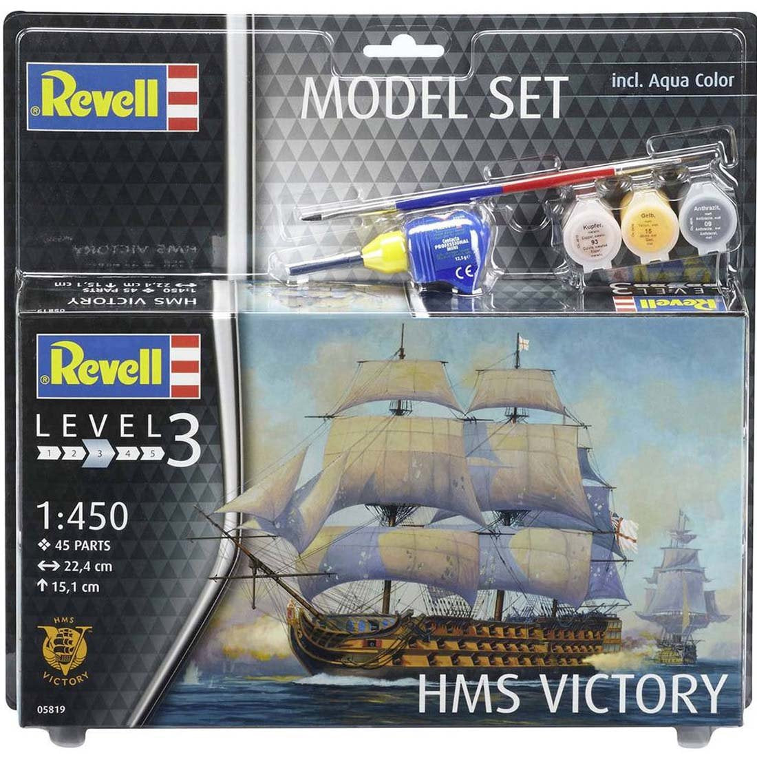 Revell 1:450 HMS Victory Model Seti 65819