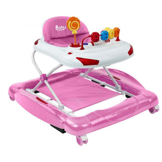Babyhope 219 Tobby Sallanır Yürüteç Pembe