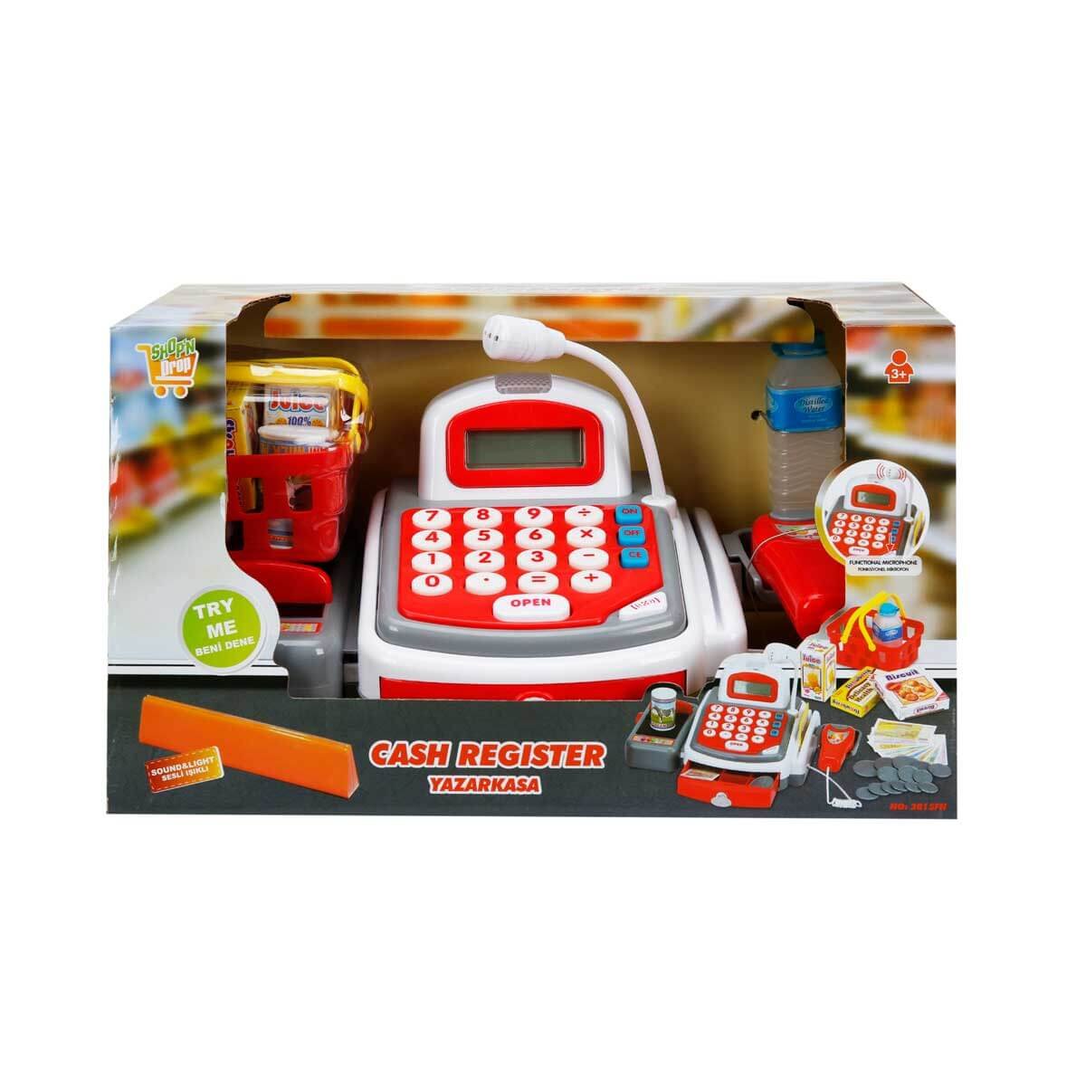 Mikrofonlu Market Yazar Kasa Seti