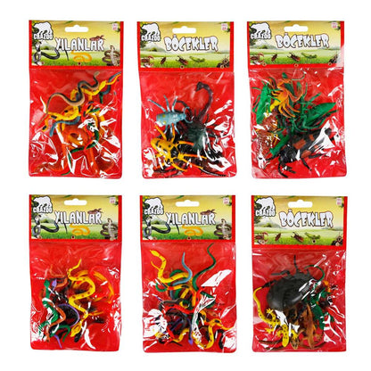 S01000707 BÖCEK/YILAN KÇK.POŞET 6A. -SUN