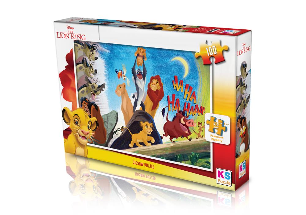 LK 714 LION KING PUZZLE 100 -KS