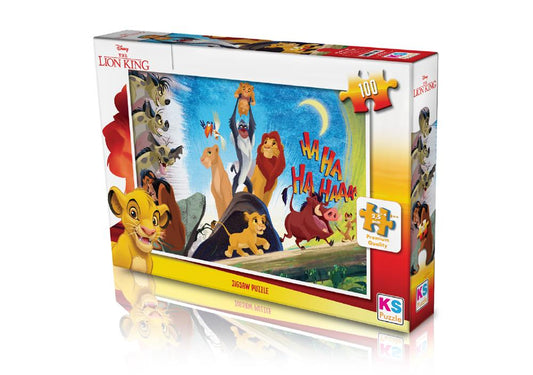 LK 714 LION KING PUZZLE 100 -KS